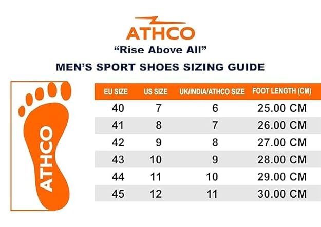 ATHCO Mens Koach Memory Foam Comfort Shoes|Running|Walking|Training|Gym|Jogging|Sneaker|Athletic|Laceup|Flexible|Lightweight|Dailyuse|Sports|Casual|ExtraSoft|Fitness - Image 2